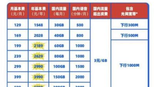 对比三大运营商：172 号卡 29 元套餐比联通便宜多少？
